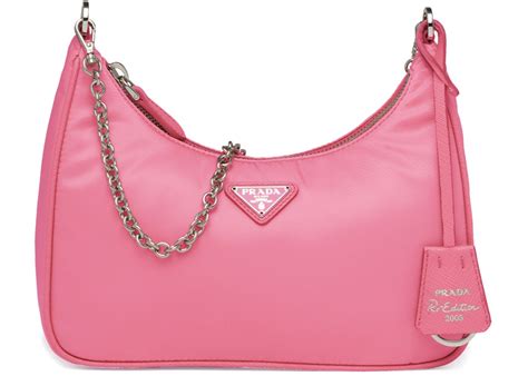 dark pink prada bag|prada nylon bag pink.